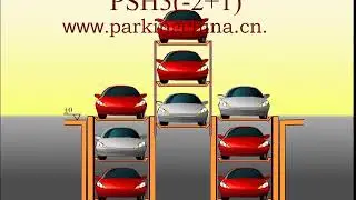 how the -2+1 partial underground puzzle parking system works