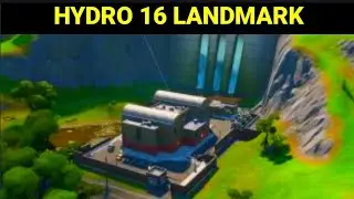 Fortnite HYDRO 16 LANDMARK Location | Eliminations at hydro 16 or holly hedges | Where is Hydro 16