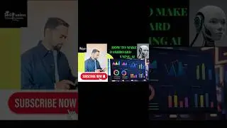 AI Dashboard Creation Secrets I Excel dashboard using AI