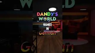 Dandy's World Names In German #roblox #dandysworld