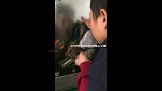 Teflon Tape Winder Machine | Automatic PTFE Tape Application Machine for Fittings - Suzhou Crown