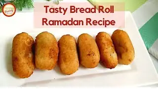 Bread Roll Recipe/ Bread Potato Roll/Potato & Chicken Stuffed Bread Roll-Quick and Easy Snack Recipe