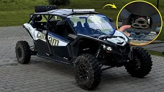 I SPENT 50,000 REAIS ON UPGRADES ON MY CAN-AM MAVERICK! TITANIUM SOUND SYSTEM AND EXHAUST!