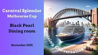 Carnival Splendor Black Pearl Dining Room