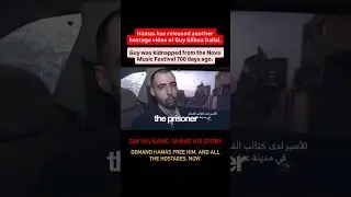Hamas has released another hostage video of Guy Gilboa Dallal.