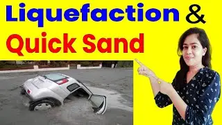Liquefaction And Quick Sand | Soil Liquefaction | Quick Sand condition | Soil Mechanics