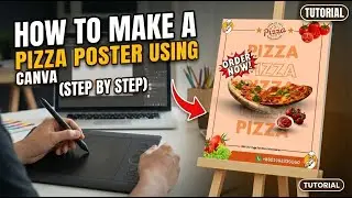 How to Make a Pizza Poster in Canva  Step-by-Step Tutorial Canva