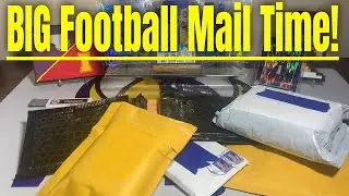 What An Awesome Football Card Mail Day! New One of Ones, Rookie Autos, and More!!
