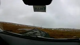 Drive up to H&aacute;ifoss, Iceland