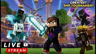 🔥 Greatest SMP Tournament LIVE &ndash; PvP, Parkour & Maze Challenge! (Minecraft Hindi)