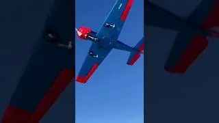 низкий полет с громовой птицей - Low flight with a Yak warbird ✈️