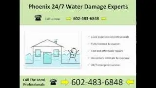 Phoenix Water Damage Restoration & Repair - Call 602-483-6848