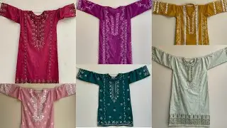 Kacha Tanka embroided kurtis ||sleyyedits