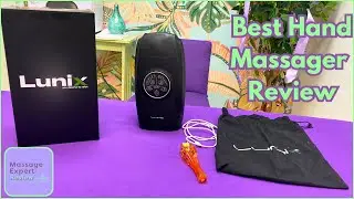 Hand Massager Lunix LX3 Review for Hand Pain Relief | Massage Therapist Approved
