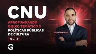 Concurso Nacional Unificado (CNU) | Bloco 2: Aprofundando o Eixo Temático 3