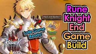 [RO3] Rune Knight Sword End Game Build In Ragnarok Online 3 | King Spade