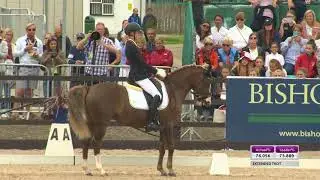 Moritz Treffinger (GER) with Top Queen H -  Winning Dressage Test
