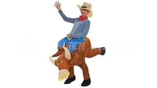Bull Rider Inflatable Costume