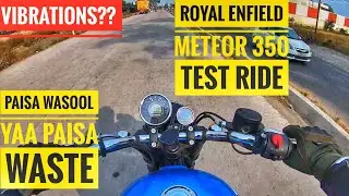 Royal Enfield Meteor 350 Test Ride | Honest Review | The Auto Gyani