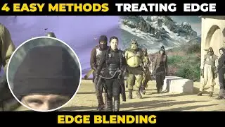 4 Easy Methods of edge Blening in Nuke In Telugu