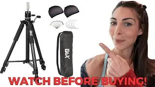 Honest Review of 63 inch Heavy Duty Mannequin Tripod Stand for Wig Cosmetology