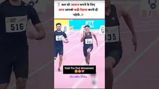 U18 Boys 100M Final | Khelo India Games Win gold medal #athlete #race #olympics2026