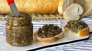 5 Minute Olive Tapenade | Perfect Party Appetizer