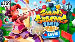 🌟Subway Surfers Paris Summer Games 2024 LIVE #2🔴| World Tour |  #shorts  #YouTubeShorts #Live