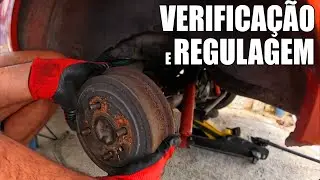 Roda com Freio fraco ou travando - Desmontagem e Regulagem de Freio Tambor - Chevette