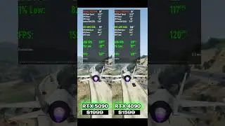RTX 5090 vs RTX 4090 #gta5 #rtx4090 #rtx5090