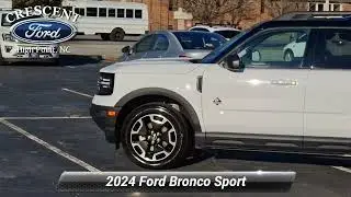 Certified 2024 Ford Bronco Sport Outer Banks, High Point, NC EP5177A
