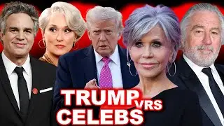 TOP 10 HOLLYWOOD ACTORS WHO ABSOLUTELY DESTROY DONALD TRUMP