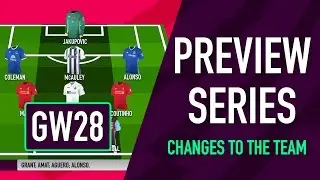 Gameweek 28 Preview | CHANGES TO THE TEAM | Fantasy Premier League 2016/17