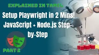 Install Node.js & Setup Playwright Project in JavaScript (2025 Beginner Guide)