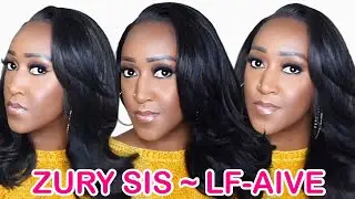 GREAT HAIRLINE | ZURY SIS SYNTHETIC HD LACE FRONT WIG &ndash; LF-AIVE