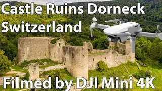 Amazing Drone Video Castle Ruin Dorneck Switzerland!