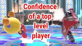 Confidence of a top level player