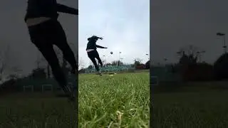 Kicking practice in strong winds, makes slotting one feel more satisfying