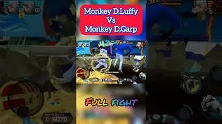 Luffy vs Garp Full Fight😤 | One Piece Bounty Rush | OPBR
