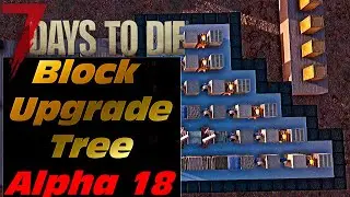 Block Upgrade Tree 7 Days to Die Alpha 18 - 7d2d Building block upgrade tree - Alpha 18 Block build