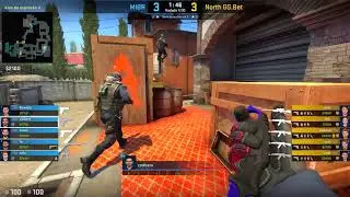 CS:GO POV mibr coldzera (33/13) vs North | de_inferno @ESL One Cologne 2018