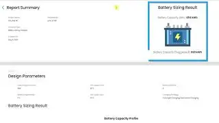 EVOPT Battery Sizer