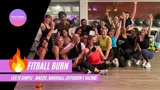 Life Is Simple - Maesic, Marshall Jefferson e Salom&eacute; | Fitball Choreo by @AlesSarita | Macumba 