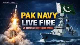 Pakistan Navy Live Fires LY-80(N) SAM at Extended Range | USV & Loitering Munition Test (Official)