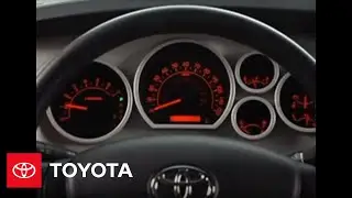 2007 - 2009 Tundra How-To: Instrument Panel Lighting | Toyota