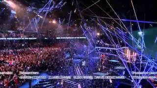 BBC Sports Personality Of The Year 2014 Finale Blue & Silver Confetti