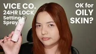 VICE 24HR Lock Setting Spray Full Review & 9-hour Wear Test | RIN