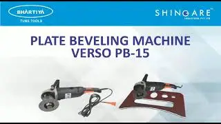 Plate Beveling Machine | VERSO PB - 15 | Shingare Industires Pvt Ltd