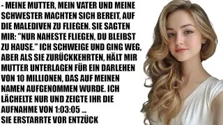Meine Familie flog ohne mich auf die Malediven – „Nur enge Leute dürfen mit!“