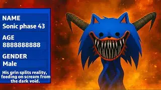 Sprunki OC: Sonic Phase 50 &rarr;1 (NEW UPDATE) &mdash; Full GALLERY + All Descriptions | NEW MOD HORROR 2025